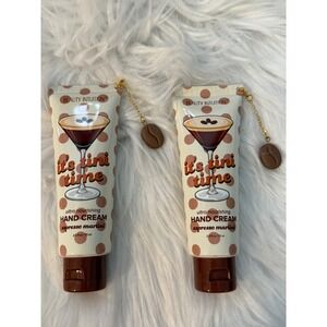 Beauty Intuition Espresso Martini Hand Cream 2.5oz Set of 2 It's Tini Time Charm